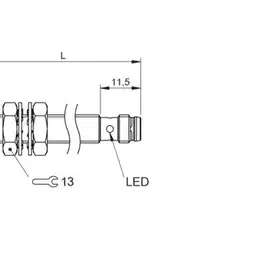Индуктивный датчик Balluff BES M08MI-PSC30B-S49G