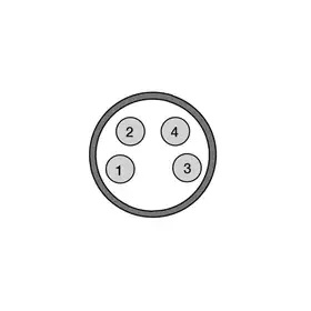 Оптический датчик DATASENSING QX3/C0-2F