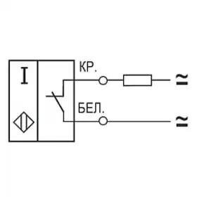 Индуктивный датчик ТЕКО ISN IF7P8-12-40-LZ-C-V