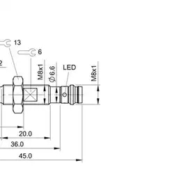 Индуктивный датчик Balluff BHS A404N-POC15-S49