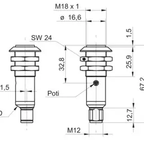 Оптический датчик Baumer OR18.ZI-PW1P.71O/B005