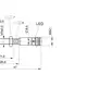 Индуктивный датчик Balluff BHS G408N-PSC10-S49