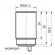 Индуктивный датчик ТЕКО ISBt A8A8-32P-10G-LZ-C-P-0,15