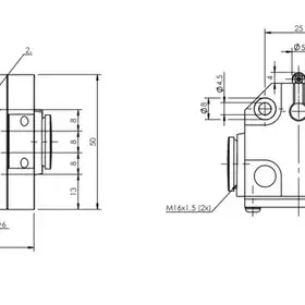 Блочный выключатель Balluff BNS 813-B04-R08-40-41-01