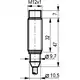 Индуктивный датчик ТЕКО ISNm FF2B8-31P-4-250-L
