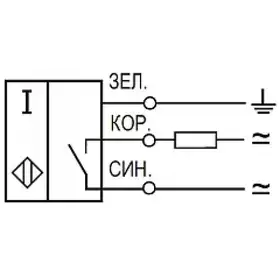 Индуктивный датчик ТЕКО ISN IF7P8-11G-40-LZ