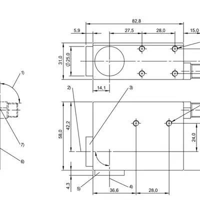 Датчик контрастной метки Balluff BKT M-45-U-S4