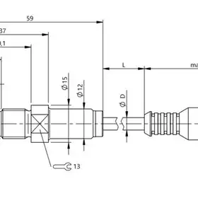 Индуктивный датчик Balluff BHS B400V-PSD25-BP00,2-S04-003