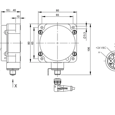 RFID головка чтения/записи Balluff BIS VL-301-001-S4