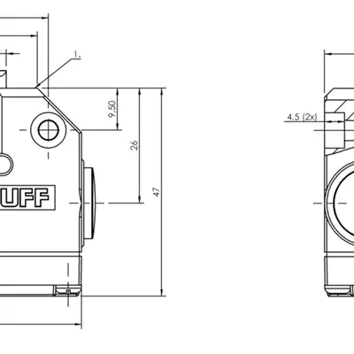 Одиночный выключатель Balluff BNS 813-99-D-48