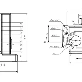 Блочный выключатель Balluff BNS 813-D08-R12-100-20-02