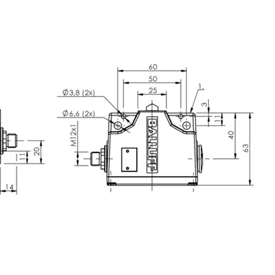 Блочный выключатель Balluff BNS 819-B03-D12-61-12-10-S80R