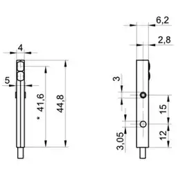 Оптический датчик Baumer FHDK 04G6112