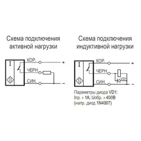Индуктивный датчик ТЕКО ISB M4F-32P-10-LZ
