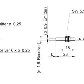 Оптоволоконный кабель Baumer FCE 050C1Y10