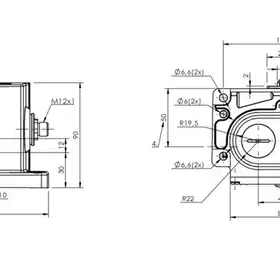 Блочный выключатель Balluff BNS 813-D04-R12-100-10-02-FD-S80S