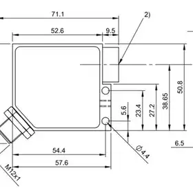 Люминесцентный датчик Balluff BLT 31M-002-U-S92