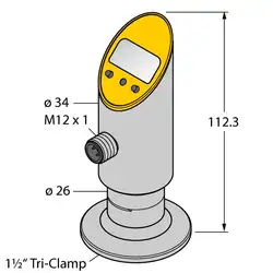 Датчик давления TURCK PS016V-607-2UPN8X-H1141