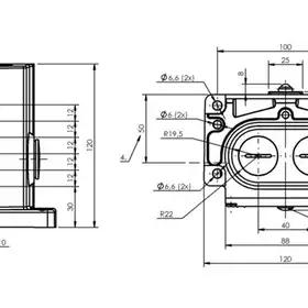 Блочный выключатель Balluff BNS 819-D06-K12-100-10-FD
