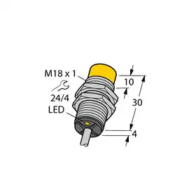 Индуктивный датчик TURCK NI10-G18-Y1X