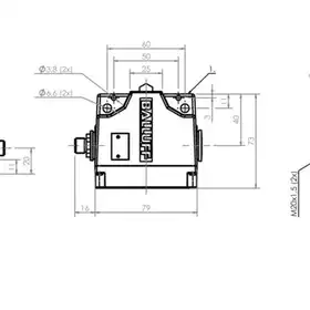 Блочный выключатель Balluff BNS 813-B03-D12-61-A-22-03-S80R