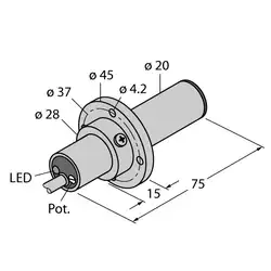 Датчик потока TURCK FCS-K20-LIX