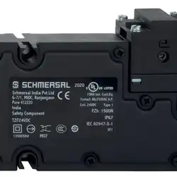 Дверной выключатель безопасности Schmersal TZFSP24VDC/J