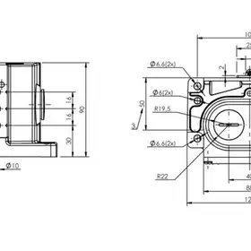 Блочный выключатель Balluff BNS 813-D03-R16-100-22-03