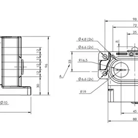 Блочный выключатель Balluff BNS 819-D05-D12-62-10-FE