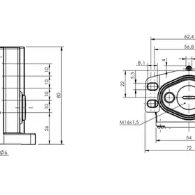 Блочный выключатель Balluff BNS 813-B05-R10-46-41-01