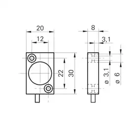 Магнитный датчик угловых перемещений Baumer MDFM 20U9404/A360