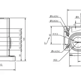 Блочный выключатель Balluff BNS 829-D06-R12-100-10