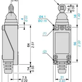 Kонцевой выключатель Telemecanique XCE102C