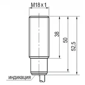 Индуктивный датчик ТЕКО ISB A4S8-31P-8-LZ-15