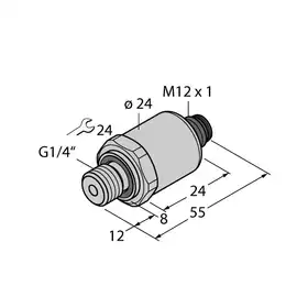 Датчик давления TURCK PT2.5A-1004-U1-H1143/X
