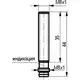 Индуктивный датчик ТЕКО ISB BC11B-31N-2-LS402