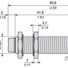 Индуктивный датчик Telemecanique XS612B4PBM12