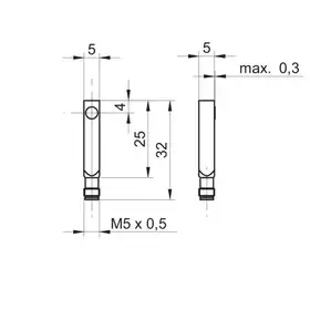 Индуктивный датчик расстояния Baumer IWFM 05U9701/S05
