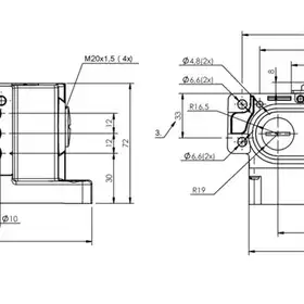Блочный выключатель Balluff BNS 813-D03-D12-62-20-01