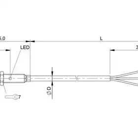 Индуктивный датчик Balluff BES M05ED-PSC50F-EP05