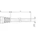 Разъем с кабелем Balluff BCC M61L-0000-10-022-PX0LP4-100