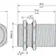 Индуктивный датчик Telemecanique XS1M30KP340