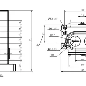 Блочный выключатель Balluff BNS 819-D08-K16-100-10-FD