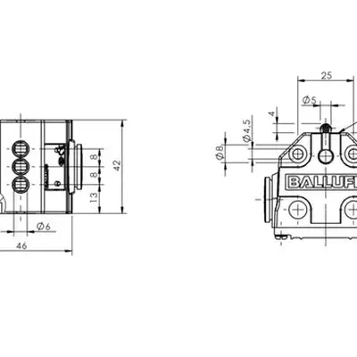Блочный выключатель Balluff BNS 819-B03-R08-40-12