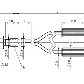 Оптоволоконный кабель Balluff BFO D13-XB-RB-EAK-10-02