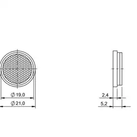Рефлектор Balluff BOS R-3