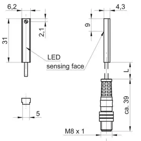 Датчик для пневмоцилиндров Baumer MZTK 06P1011/KS35D