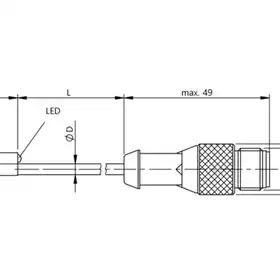 Индуктивный датчик Balluff BES 516-371-SA10-S4-00,3