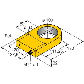Кольцевой датчик TURCK NI100R-S32XL-2LU-H1141/S950