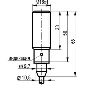 Индуктивный датчик ТЕКО ISB AF4A-31P-5-LZ-C